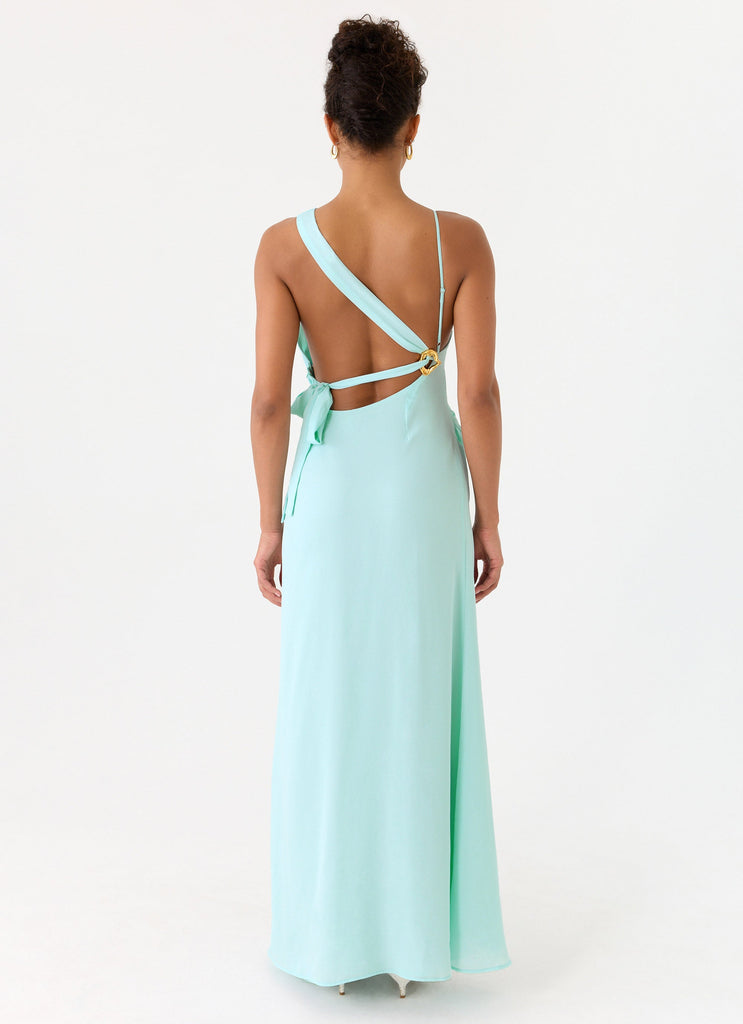 Analia Maxi Dress - Aqua