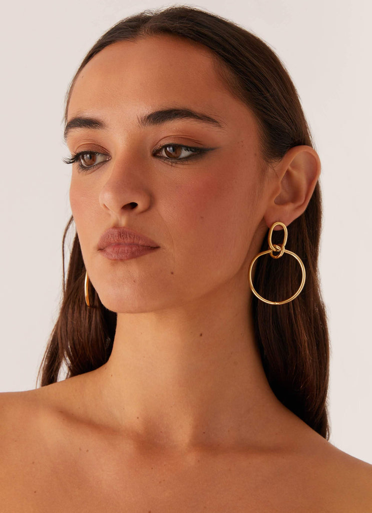 Andrea Earrings - Gold