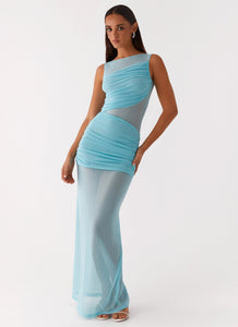 Apollo Maxi Dress - Aqua