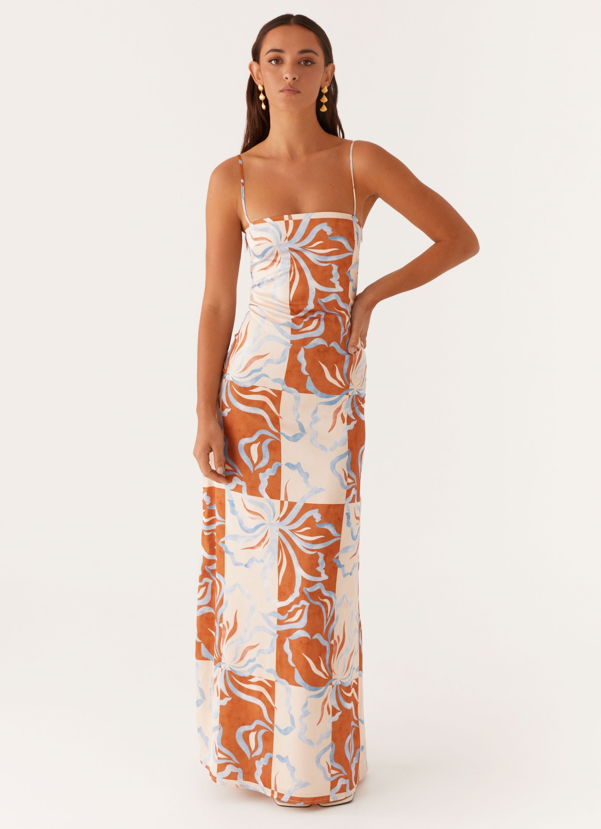 Aster Bloom Maxi Dress