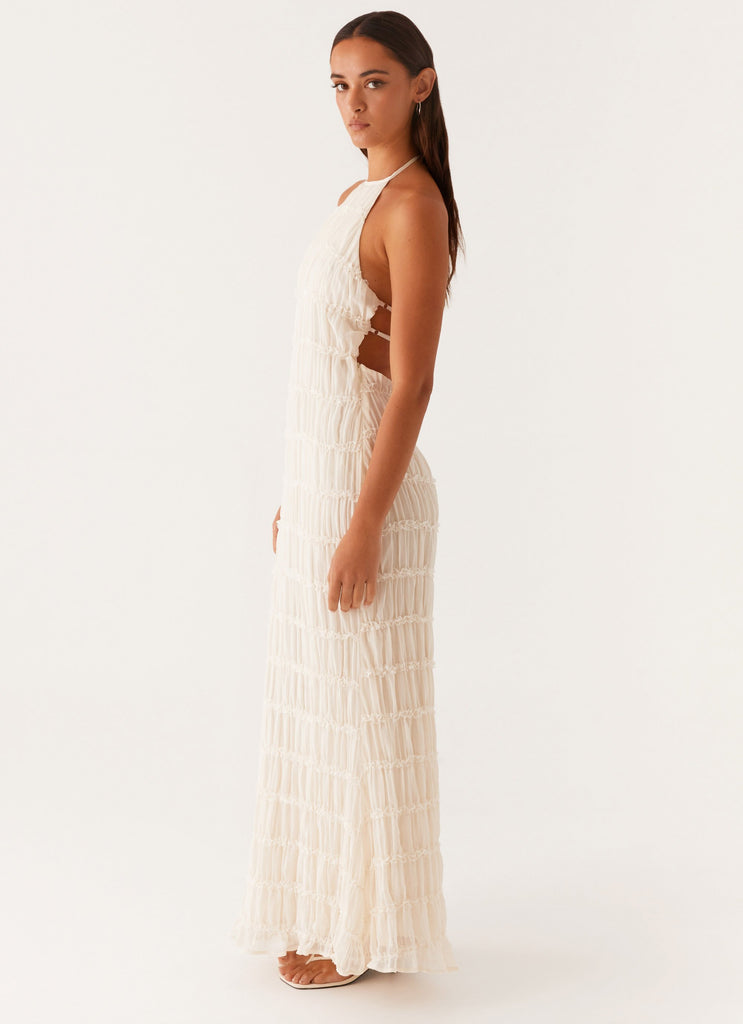 Aullie Maxi Dress - Ivory