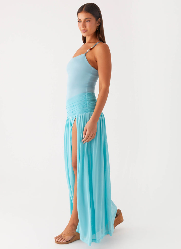 Aurelia Maxi Dress - Aqua Peppermayo Canada Aurelia Maxi Dress - Aqua Peppermayo Canada
