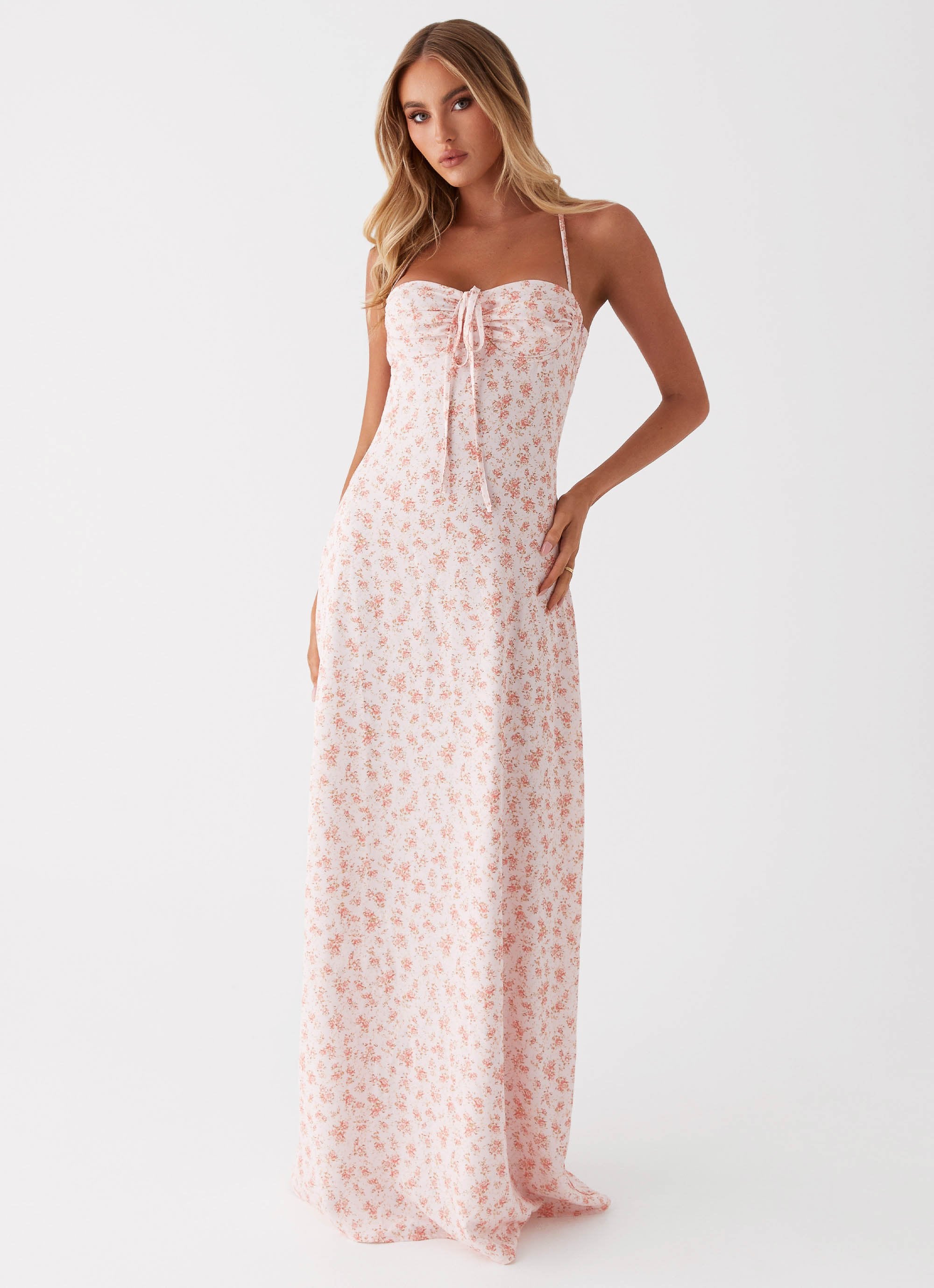 Ditsy maxi dress online