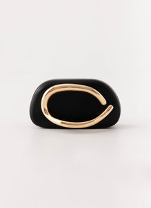 Avenna Clutch Bag - Black