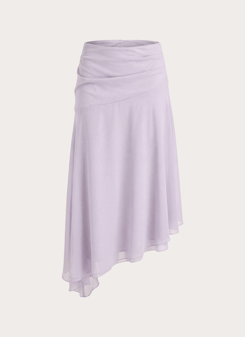 Be My Twilight Midi Skirt - Pale Lavender
