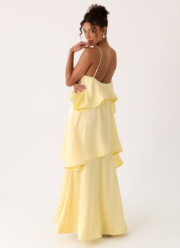 Becka Maxi Dress - Yellow