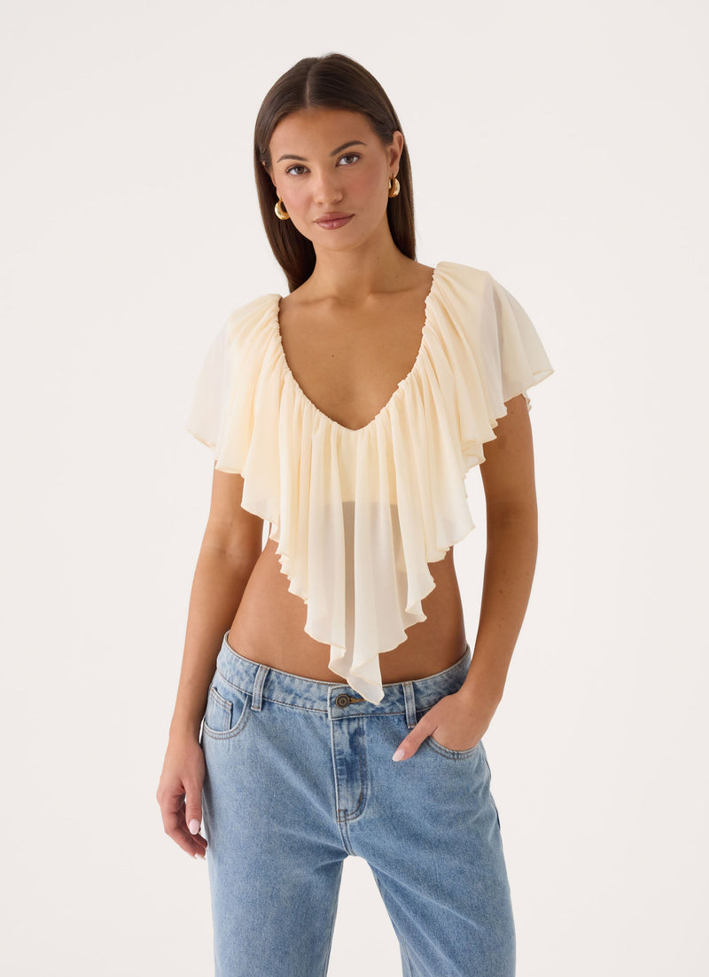 Biebra Top - Butter
