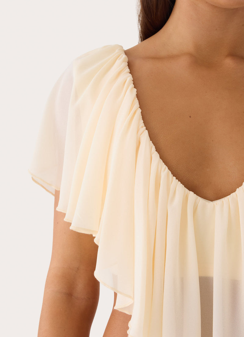 Biebra Top - Butter