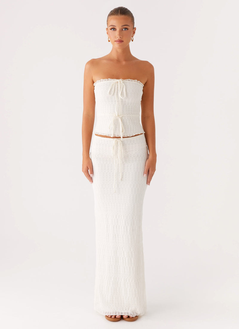 Blakely Tube Top - Ivory
