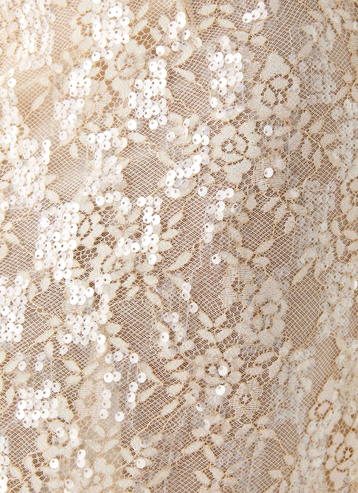Bling It On Maxi Skirt - Ivory