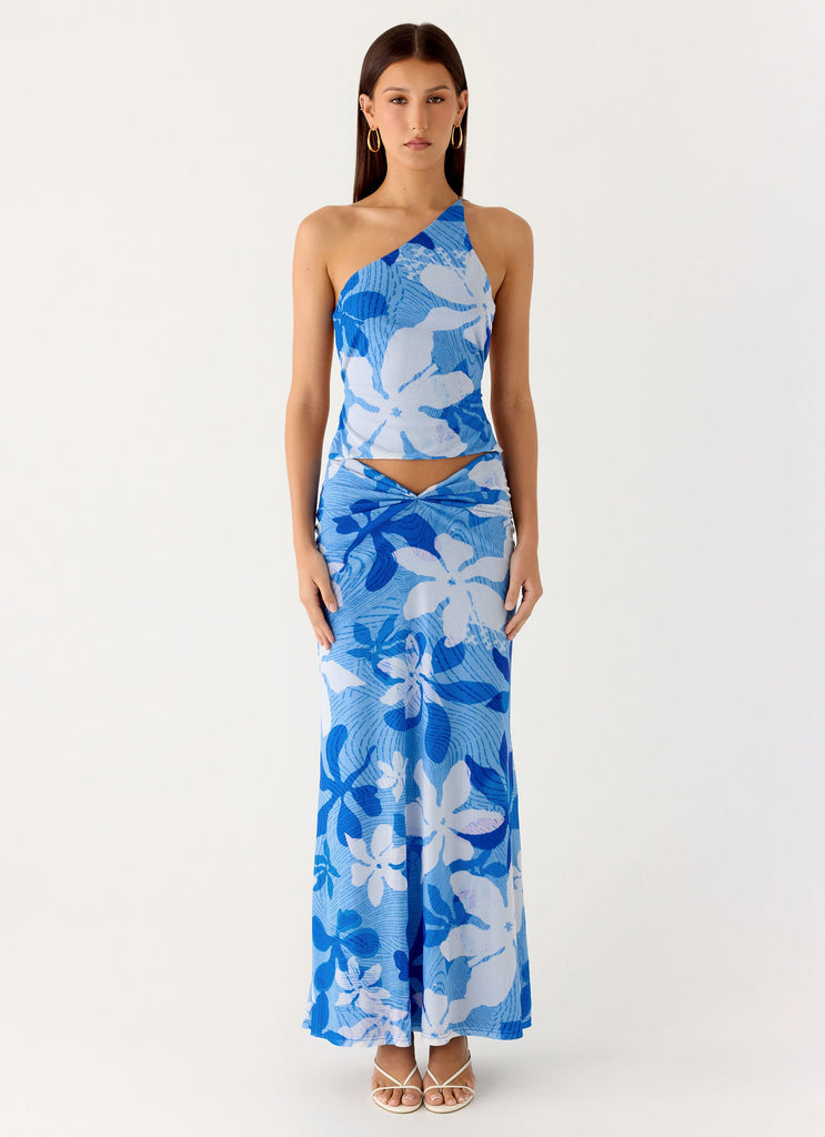 Briene Top - Sea Blue