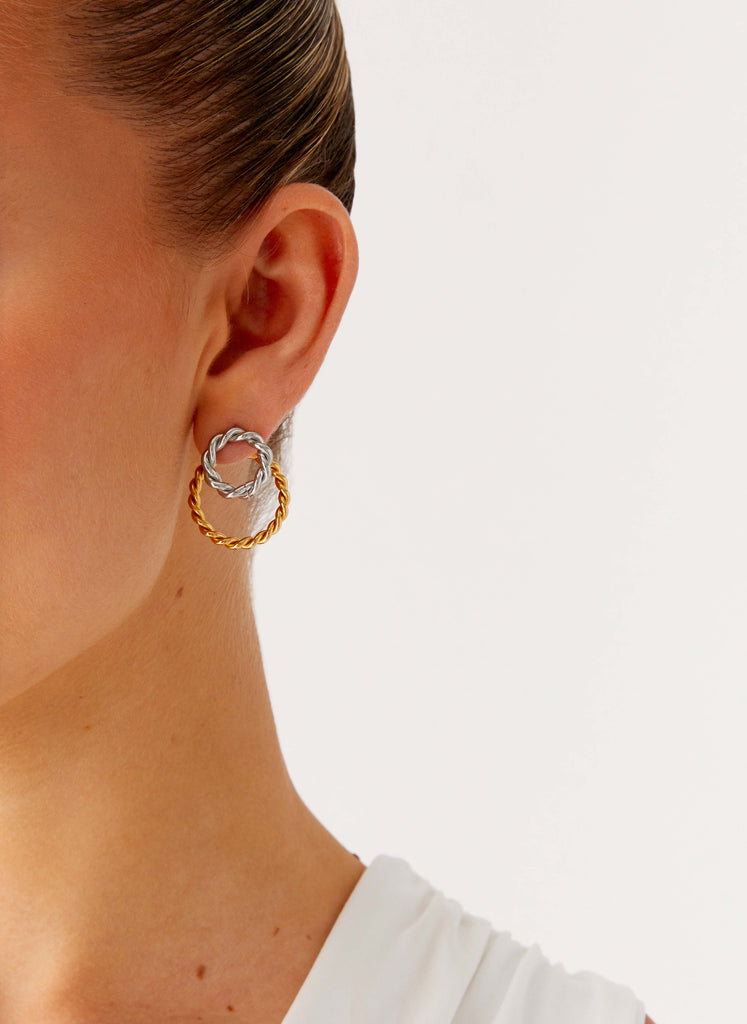 Byron Nights Earrings - Mixed Metal