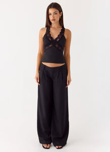 Calandra Top - Black