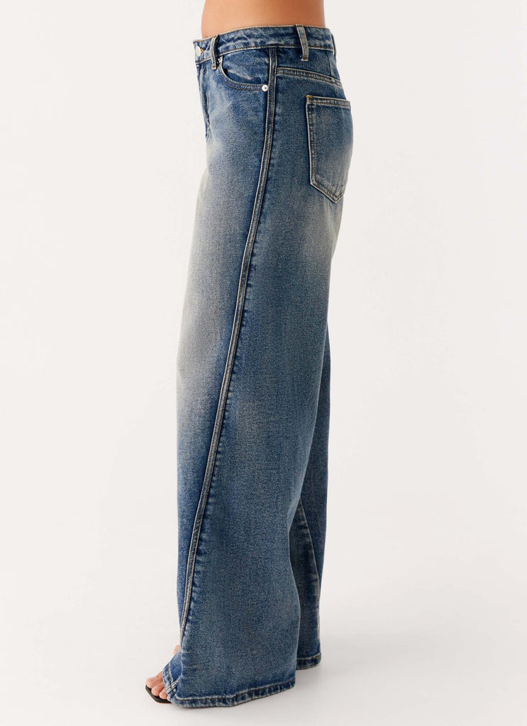 Calico Denim Jeans - Indigo