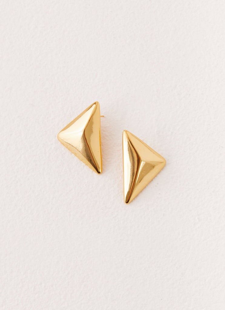 Carilynn Earrings - Gold