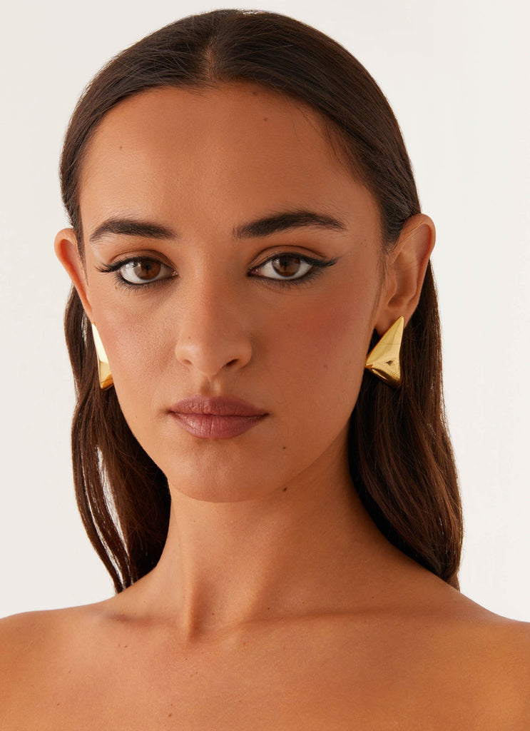 Carilynn Earrings - Gold