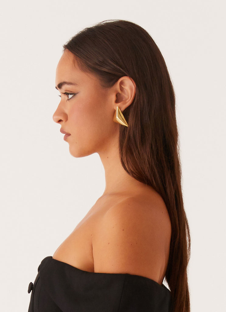 Carilynn Earrings - Gold