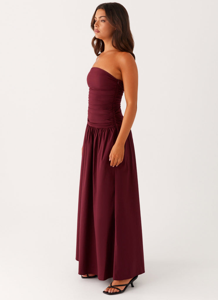 Carmel Maxi Dress - Mulberry