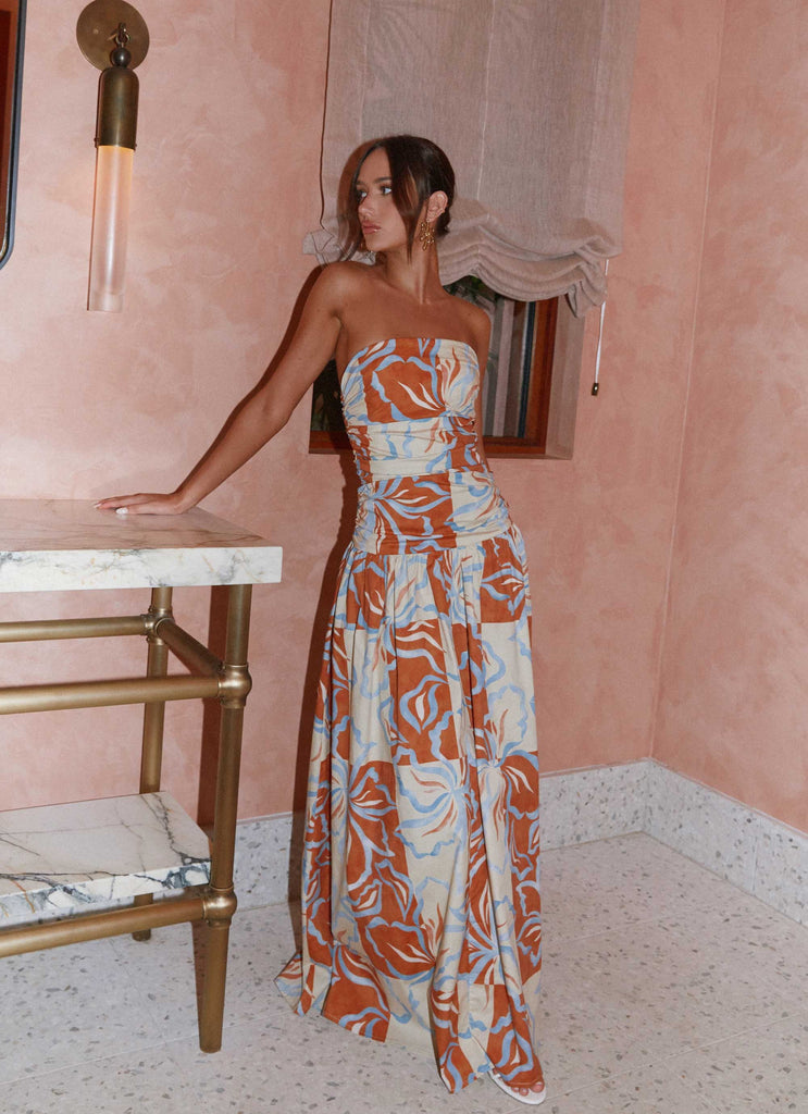 Maxi floral dress canada discount