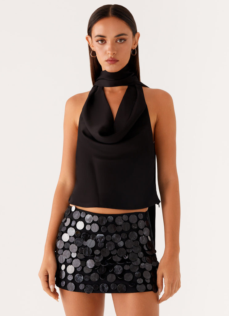 Catching Feelings Top Black 4