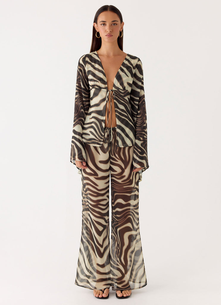 Chaty Top - Zebra