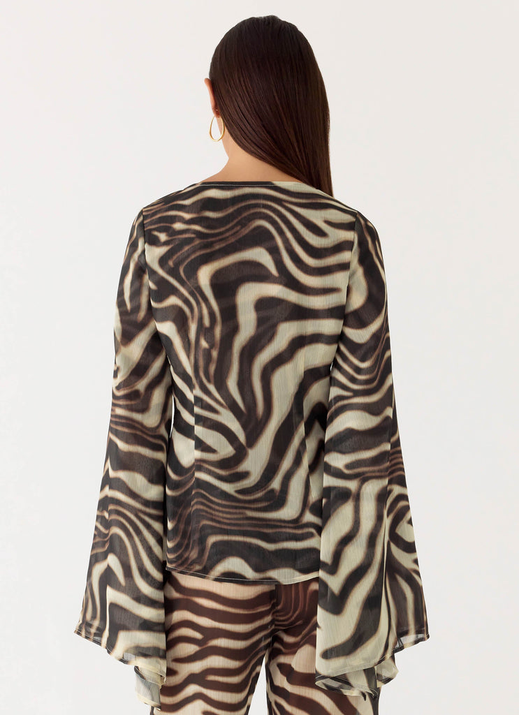 Chaty Top - Zebra
