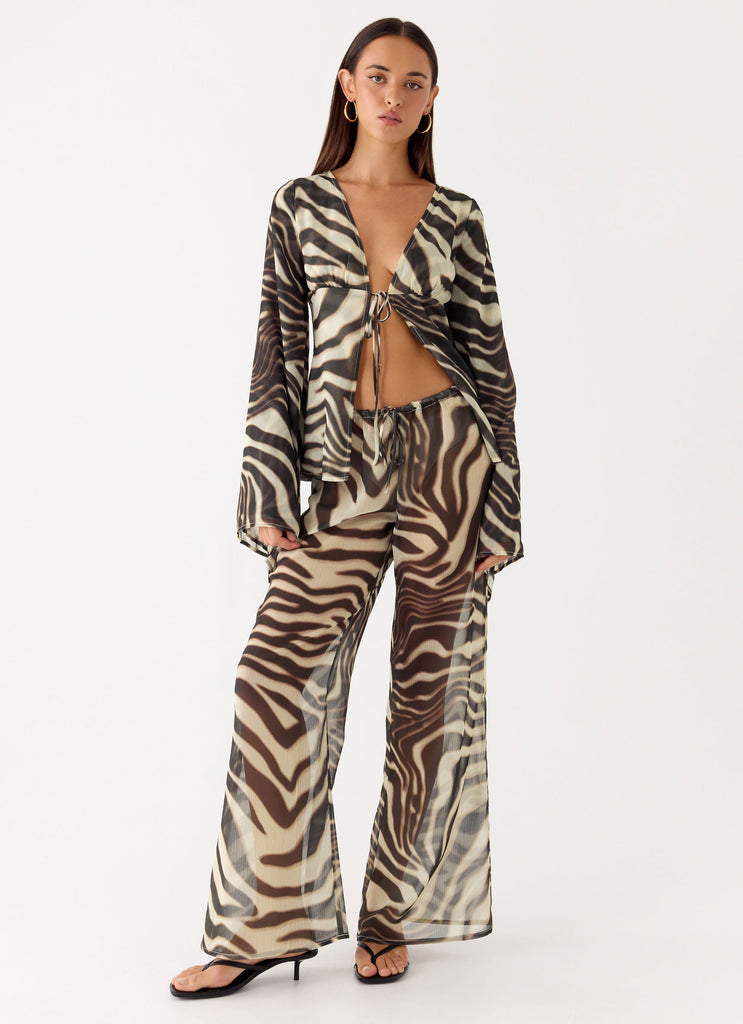 Chaty Top - Zebra