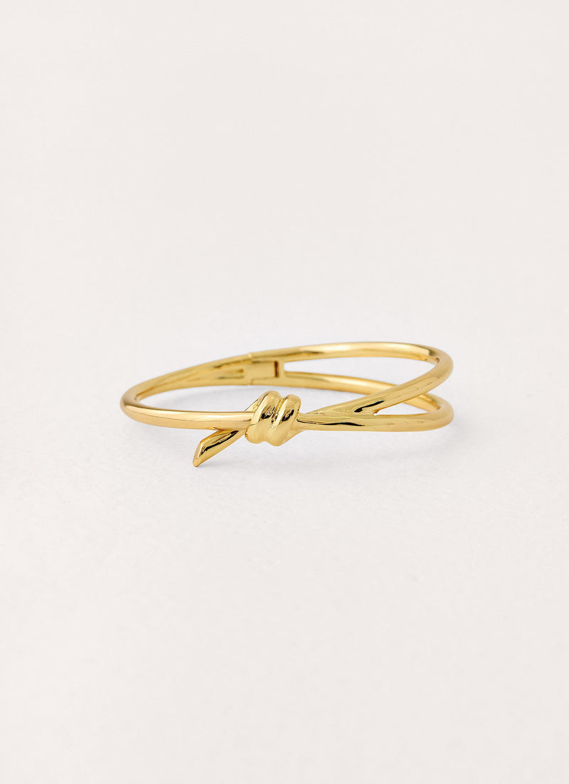 Chella Tie Bracelet - Gold