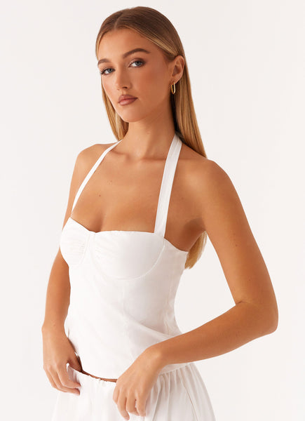 Cheryl_Bustier_Halter_Top_Whit