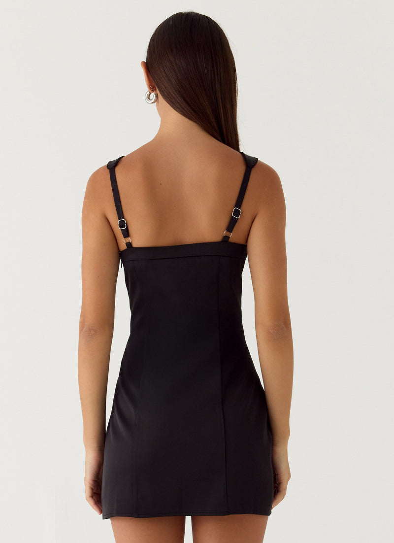 Christopha Mini Dress - Black