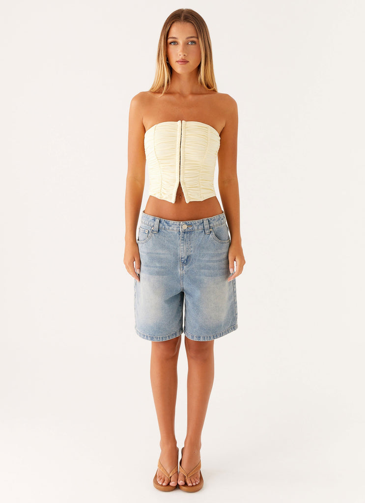 Christy Tube Top - Ivory