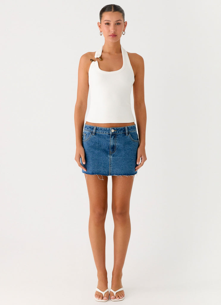 Cladena Top - White