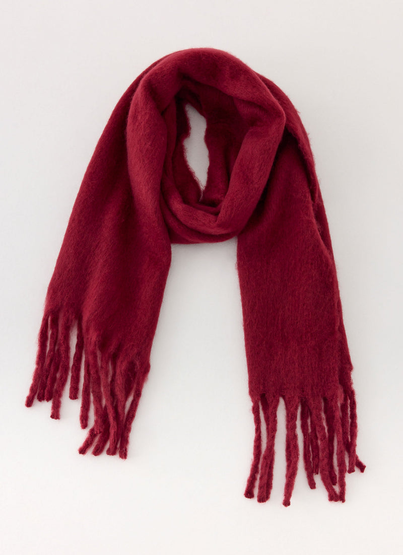Cocoa Crush Scarf - Red
