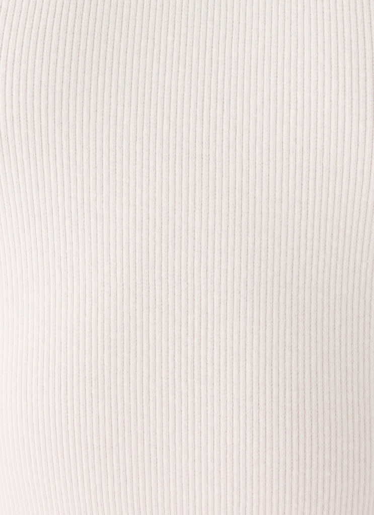 Cocobana Knit Mini Dress - White