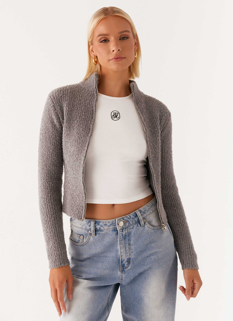 Grey cardigan canada online