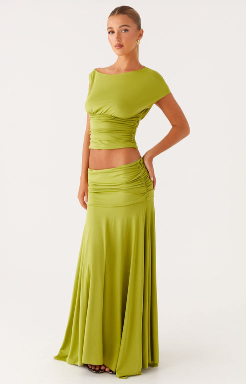 Orange Blossom Maxi Dress