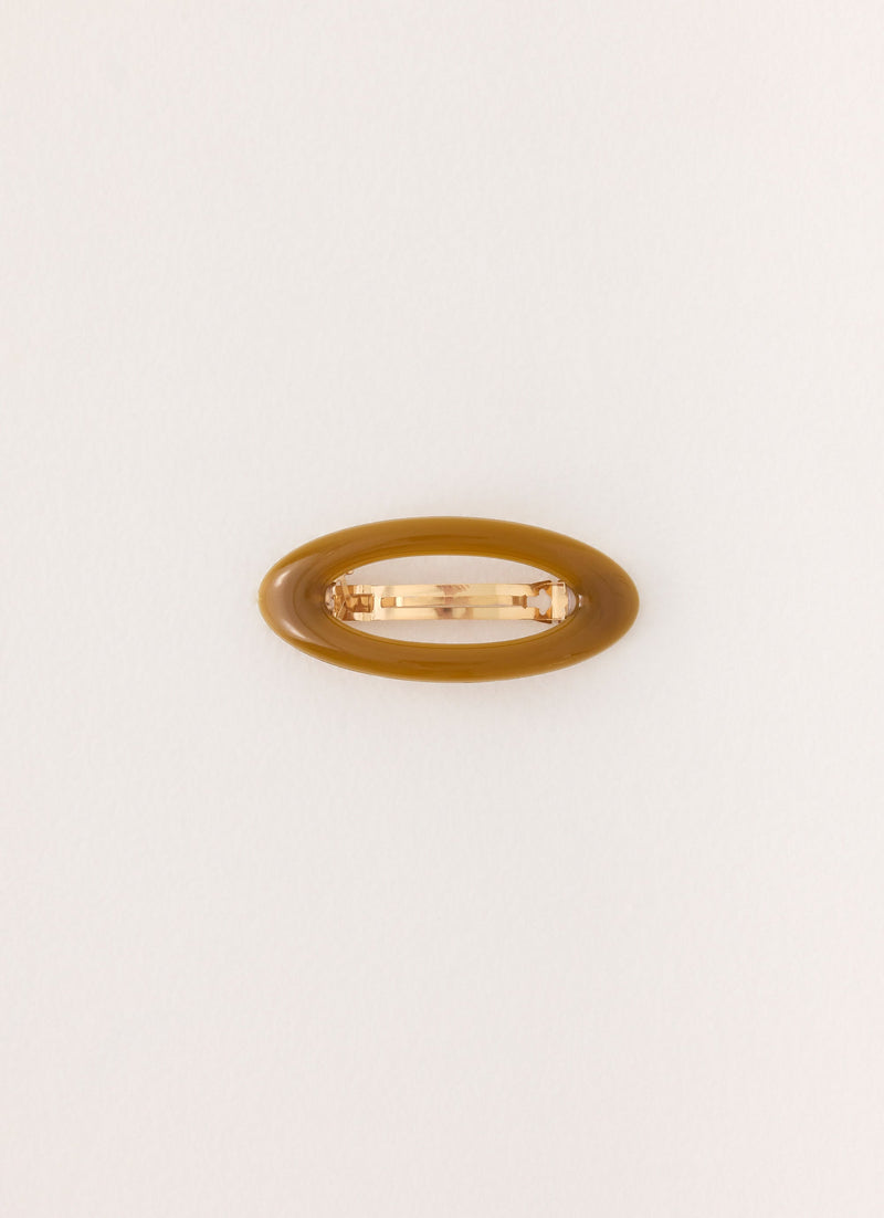 Day For It Hair Clip - Taupe