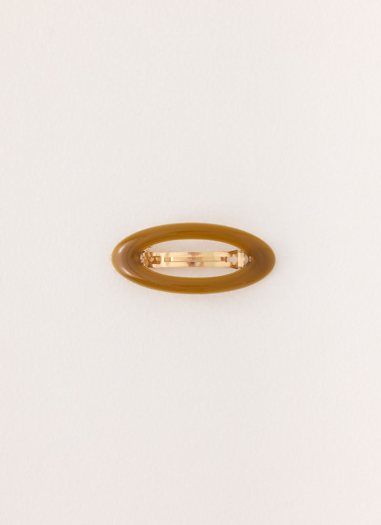 Day For It Hair Clip - Taupe