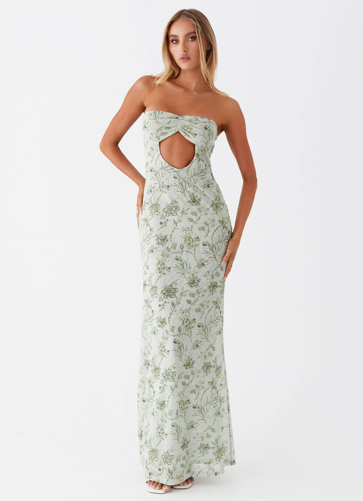 Floral maxi dress canada online