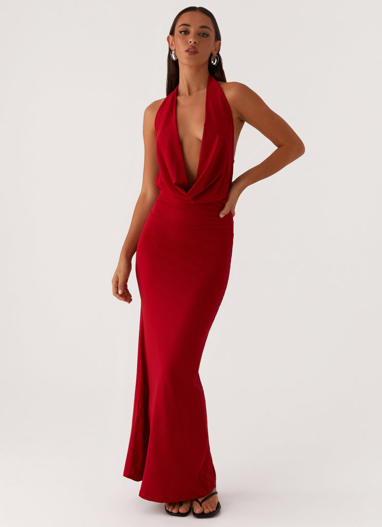 Dedicated Maxi Dress - Red