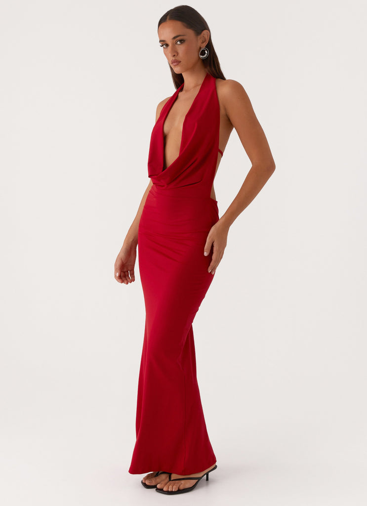 Dedicated Maxi Dress - Red