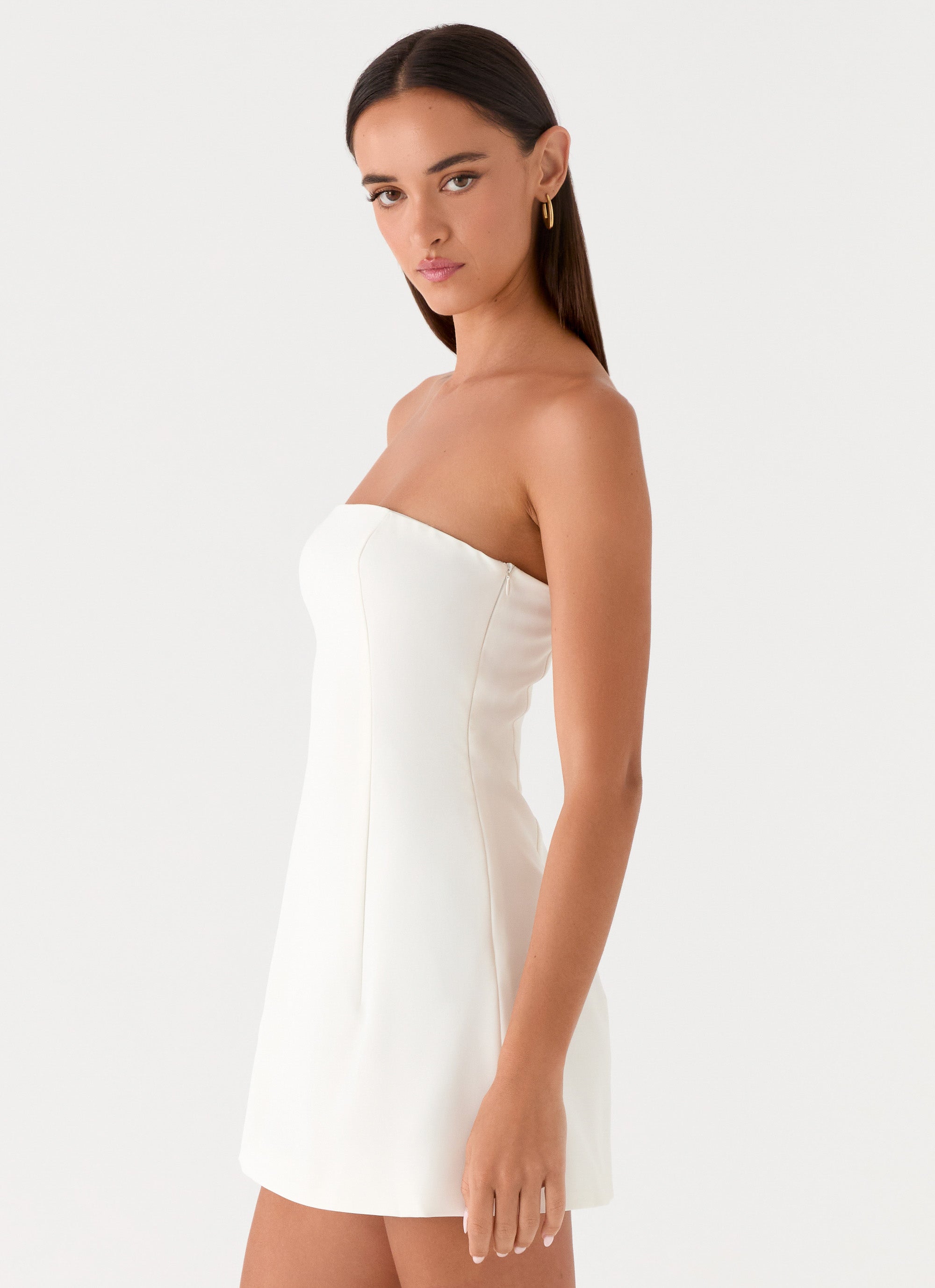 Della Strapless Mini Dress
