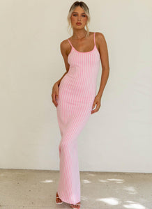 Love Yourself Maxi Dress - Candy - Peppermayo