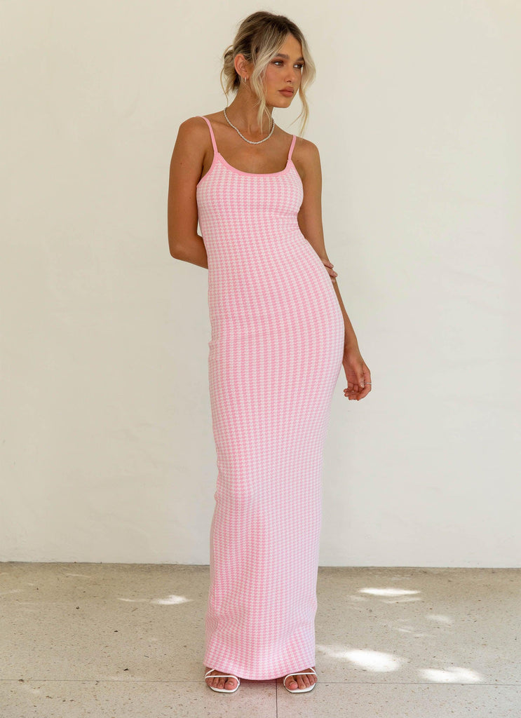 Love Yourself Maxi Dress - Candy - Peppermayo