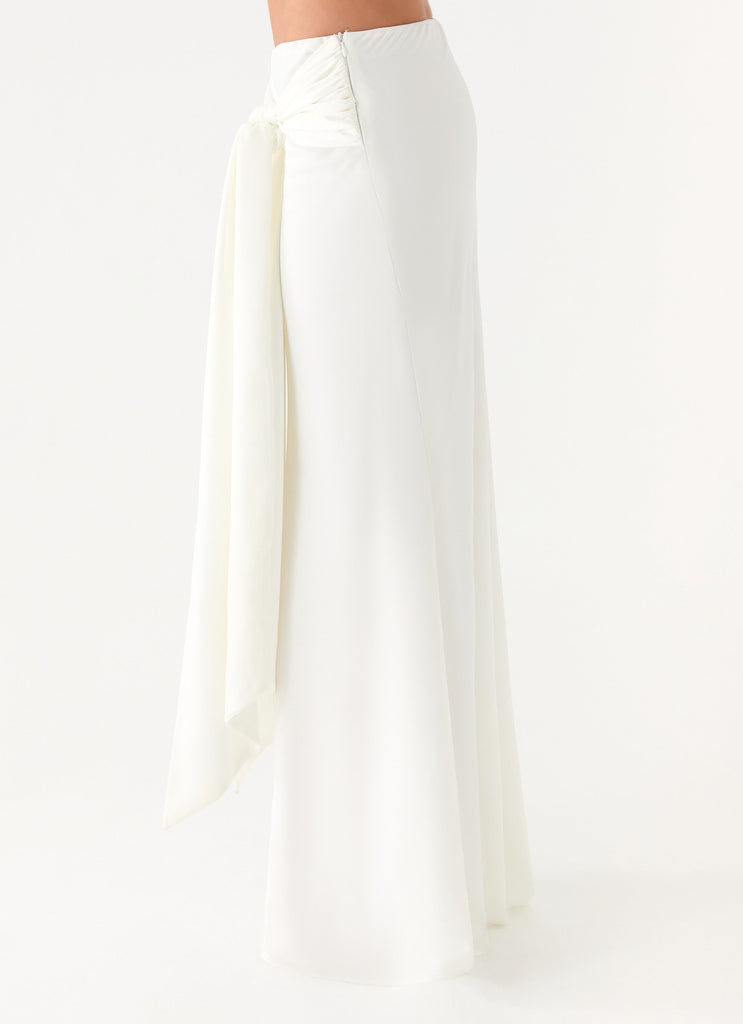 Eirlys Maxi Skirt - White