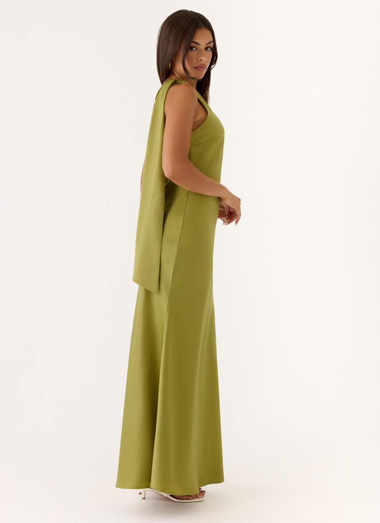 Elena Maxi Dress - Fern Green Peppermayo Canada Elena Maxi Dress - Fern Green Peppermayo Canada