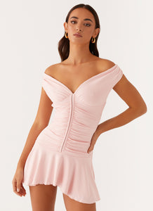 Elianna Mini Dress - Pink