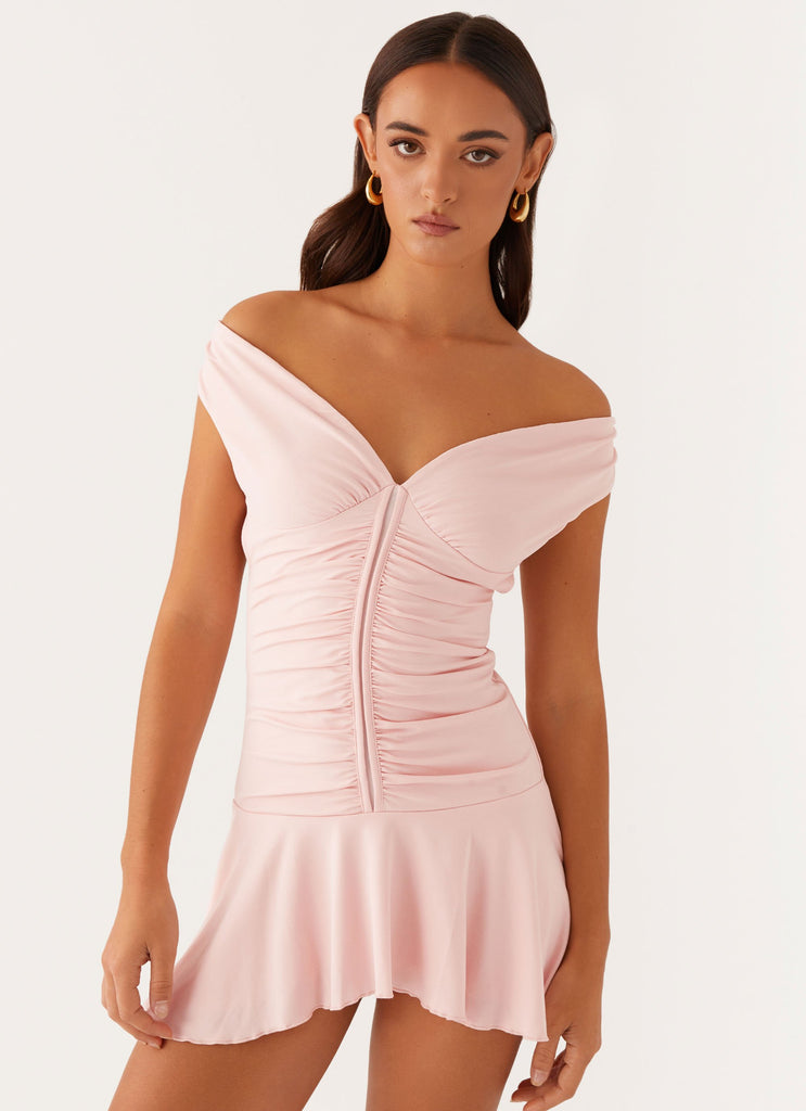 Elianna Mini Dress - Pink