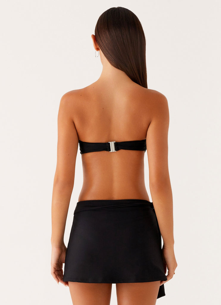 Ellie Swim Mini Skirt - Black