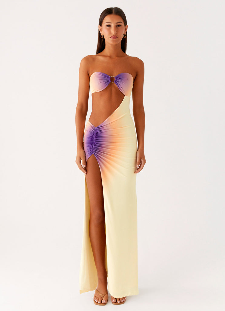Ellisah Ombre Maxi Dress - Sunrise Ombre